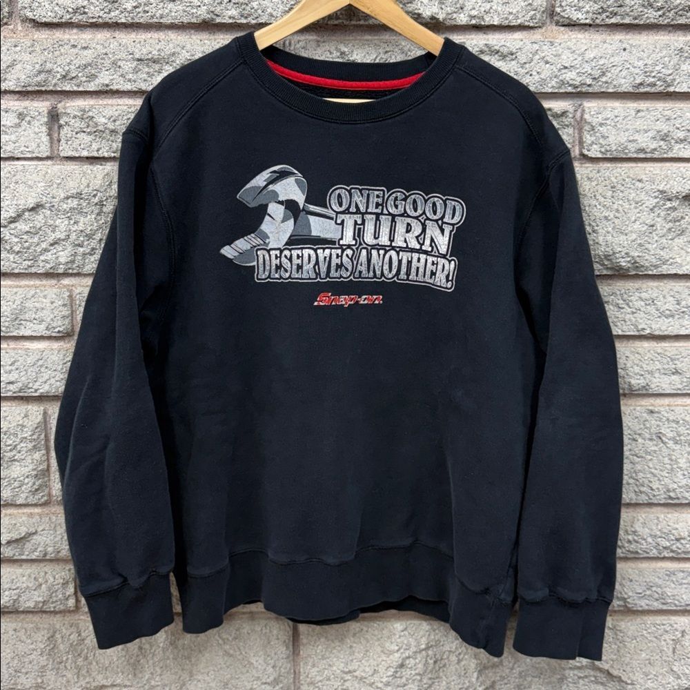 Vintage Choko Snap On tools sweatshirt sz L